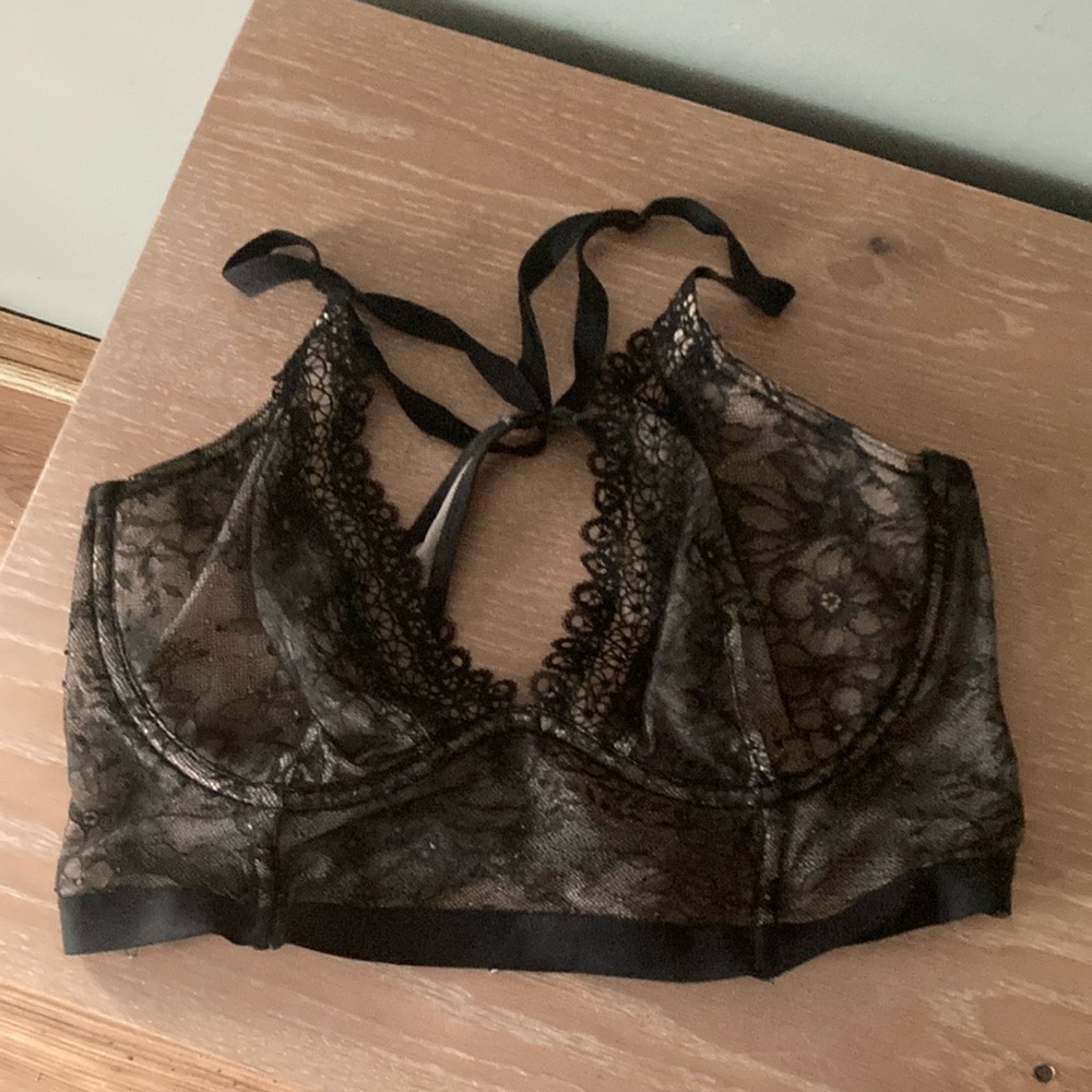 VICTORIA SECRET Black Lace sexy Bra